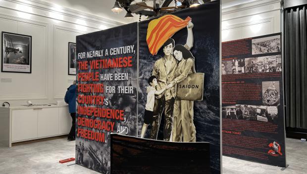 Exposición temporal sobre el régimen comunista de Vietnam en el Museo de Víctimas del Comunismo