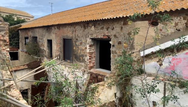 Solar abandonado de El Brull, en Ceuta