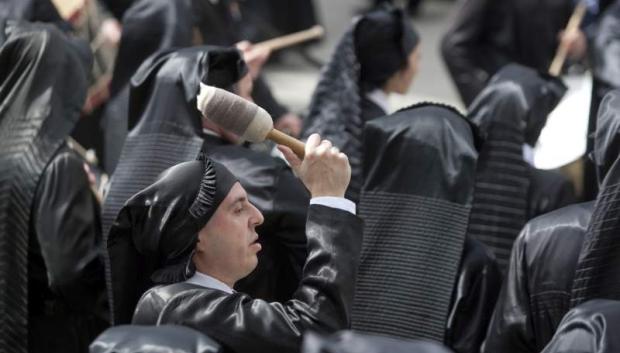 Procesión de la Soledad en Híjar