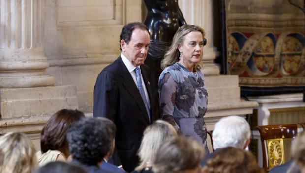Jaime Alfonsín y su mujer