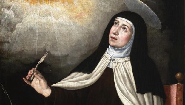 Santa Teresa de Jesús, colección Museo del Prado, hoy en la Iglesia de San José (Madrid)