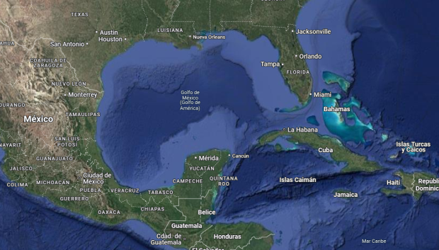 Google Maps incluyó el nombre de Golfo de América cuando Trump aprobó el cambio de nombre de manera oficial
