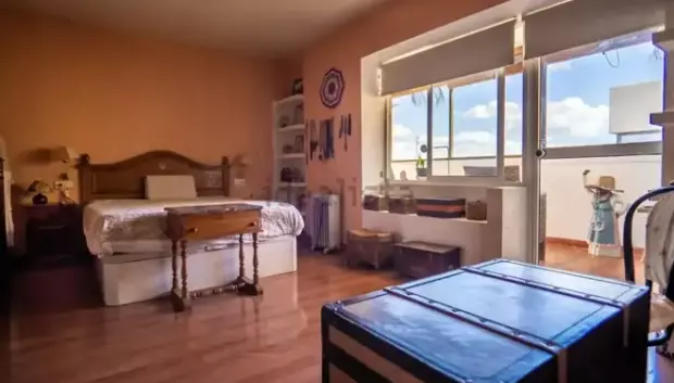 La habitación que compartía con Massimo Stechini
