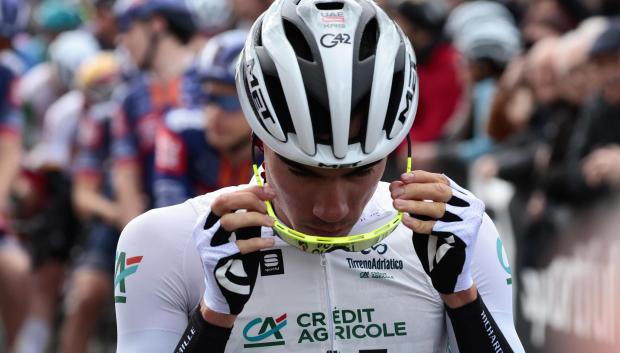 Juan Ayuso, en la etapa reina del 60th Tirreno Adriático