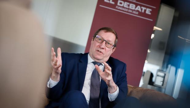 Embajador de Estonia en España, Andres Rundu, en la redacción de El Debate