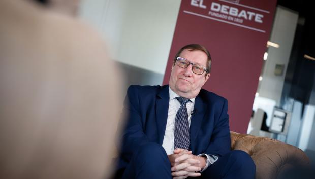Embajador de Estonia en España, Andres Rundu, en la redacción de El Debate