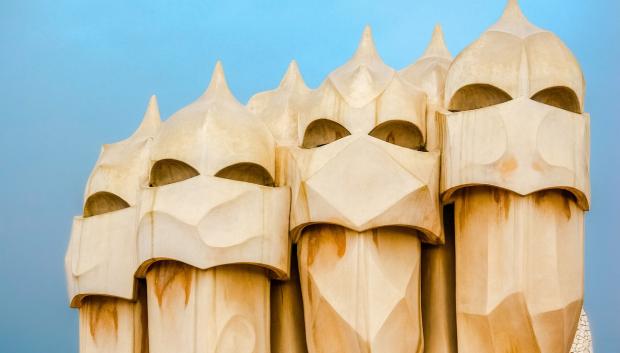 Chimeneas Gaudí Pedrera