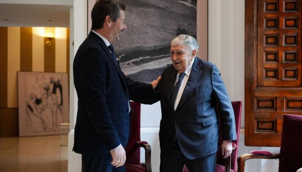El consejero Mariano de Paco en la presentación del proyecto