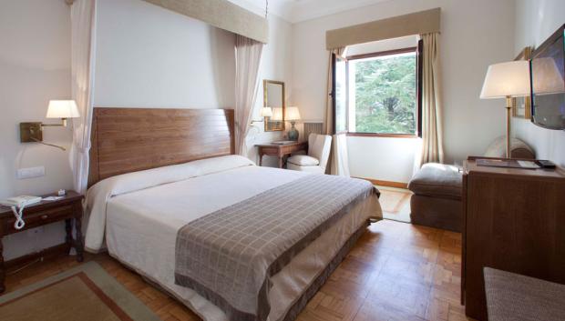 Habitación doble del Parador de Teruel
