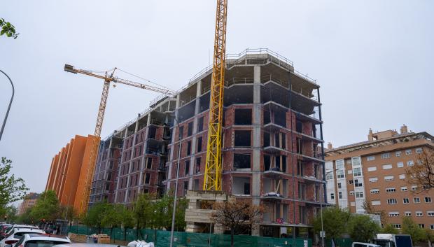 Vistazo de las obras en Vallecas 62