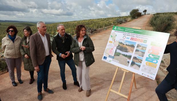 Catalina García, en la inauguración
