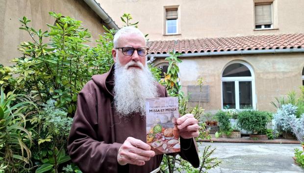 Fra Valentí Serra, en su convento