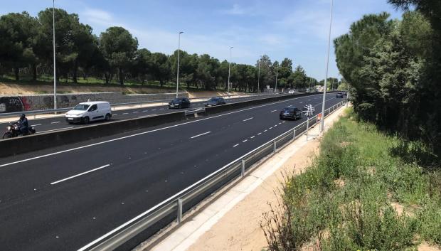 Obra de ampliación del enlace entre las carreteras M-500 y M-503