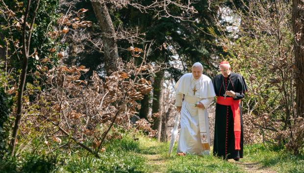 Anthony Hopkins y Jonathan Pryce protagonizaron Los dos Papas