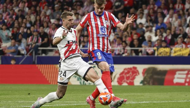 Sorloth marcó el primer gol del Atlético de Madrid