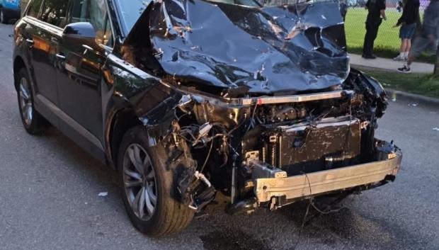 Estado del vehículo empleado en el atropello de Vancouver