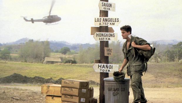 Charlie Sheen en Platoon