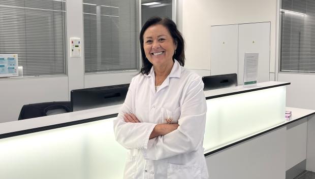 La doctora Rubio, jefa de servicio de Oncología Médica del Hospital Quirónsalud Córdoba