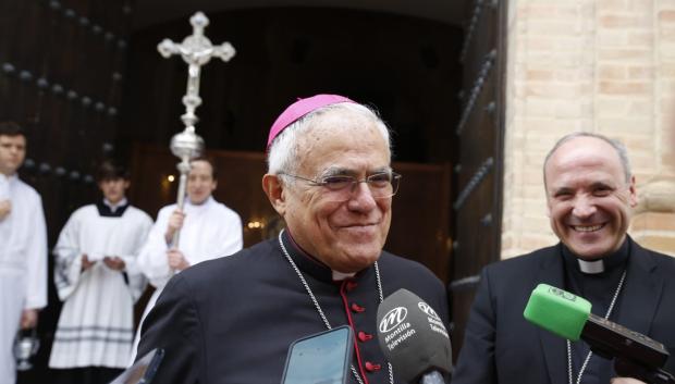 Demetrio Fernández y Antonio Prieto