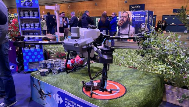 Drones para el campo de Carrefour