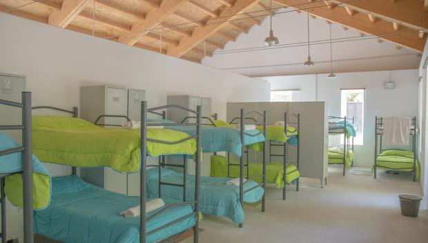 Literas del albergue