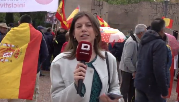 Los reporteros de El Debate en la manifestación