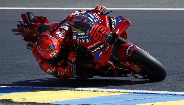Marc Márquez, en el Gran Premio de Francia