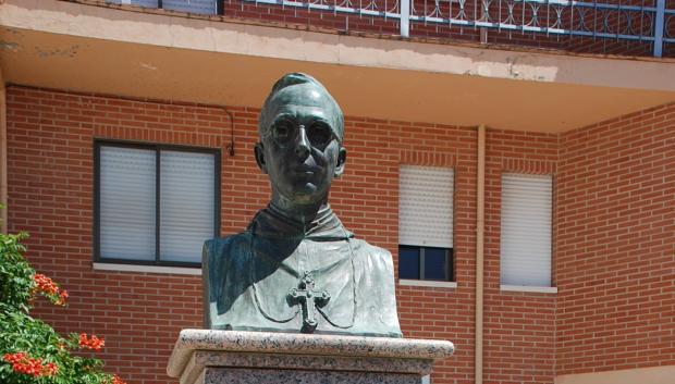 Busto del beato Anselmo Polanco, obispo de Teruel y mártir