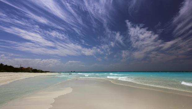 Playa de Varadero en Cuba.