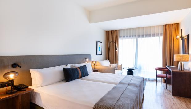 Habitación estándar del nuevo Parador.