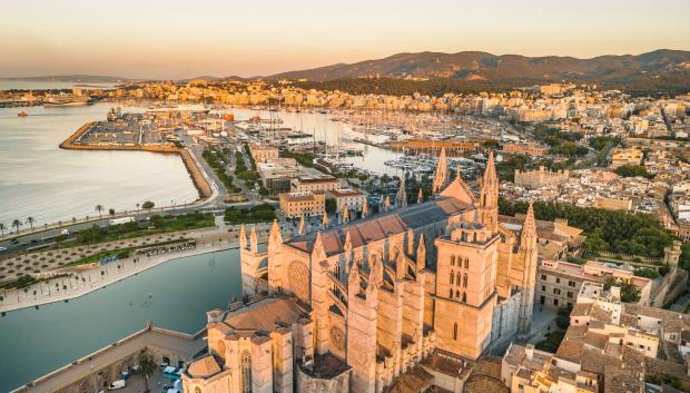 Palma de Mallorca y su espectacular catedral.