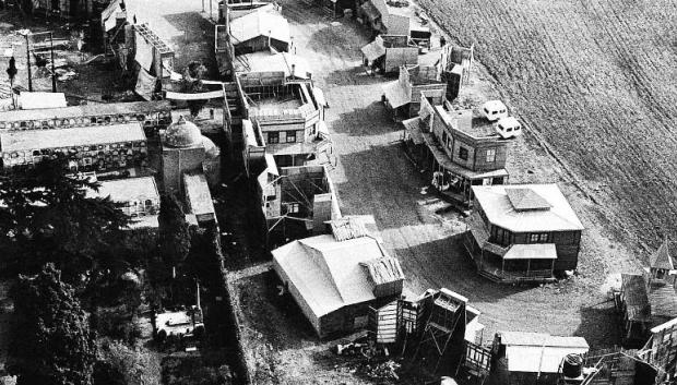 Vista aérea de los estudios construidos en Esplugues, en una imagen de archivo
