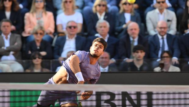 Carlos Alcaraz, en el Masters 1000 de Roma