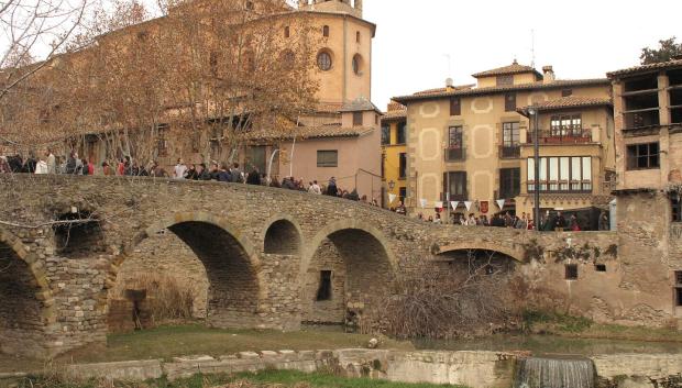El puente de Queralt, en Vic