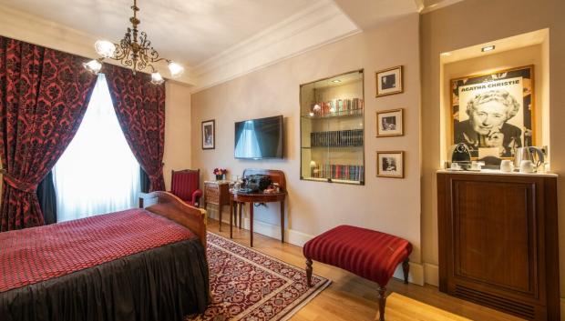 Habitación de Ágatha Christie en el hotel Pera Palace de Estambul.