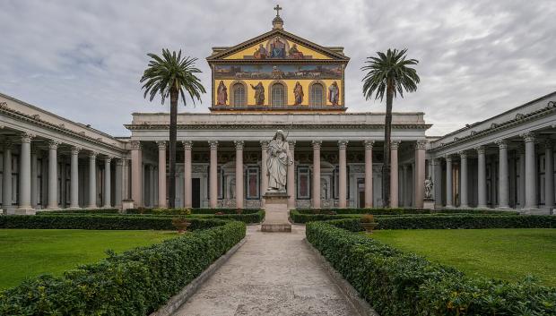 La basílica de San Pablo extramuros