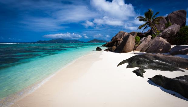 Playa de La Digue.