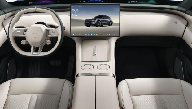 Interior del Xiaomi YU7