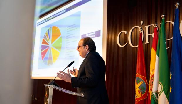 Ricardo Castilla, de Concepto, durante la presentación