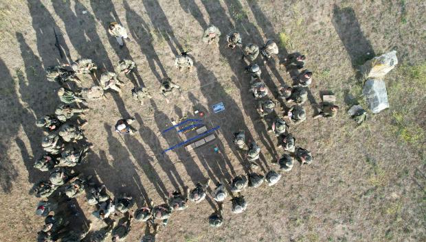 Entrenamiento soldados ucranianos