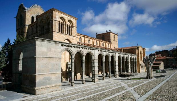 La parroquia de San Vicente, en Ávila, en una imagen de archivo