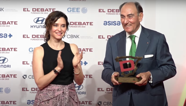 Ayuso en la entrega de la III Edición de los premios El Debate