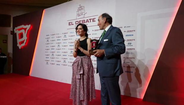 Ayuso en la entrega de la III Edición de los premios El Debate