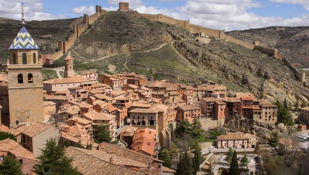 Vista de Albarracín (Teruel).