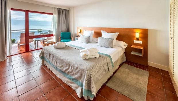Dormitorio de una de las suites.