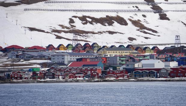 Longyearbyen, capital del archipiélago de las Svalbard.