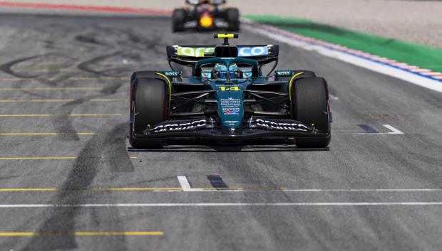 Fernando Alonso, en el Gran Premio de Barcelona
