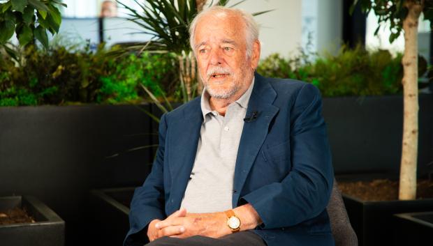 García-Pita, durante la entrevista