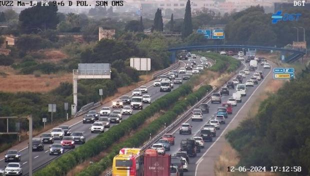 La saturación de tráfico en Mallorca se está covirtiendo en un problema