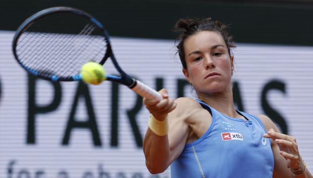 Lois Boisson disputando Roland Garros